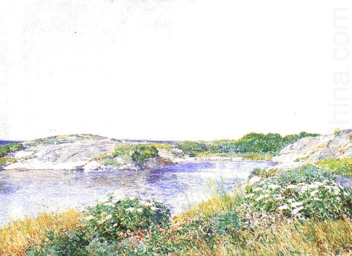 Childe Hassam The Little Pond at Appledore china oil painting image